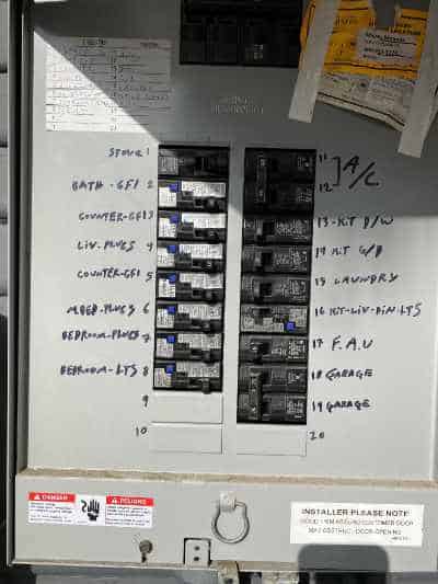 Electrical Panel Example image
